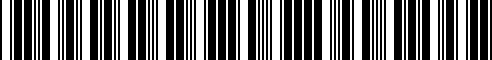 Barcode for 24007573542