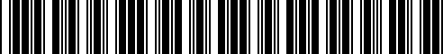 Barcode for 51712414980